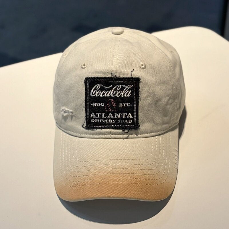 Unisex Vintage-Inspired Distressed Cap Stornfield