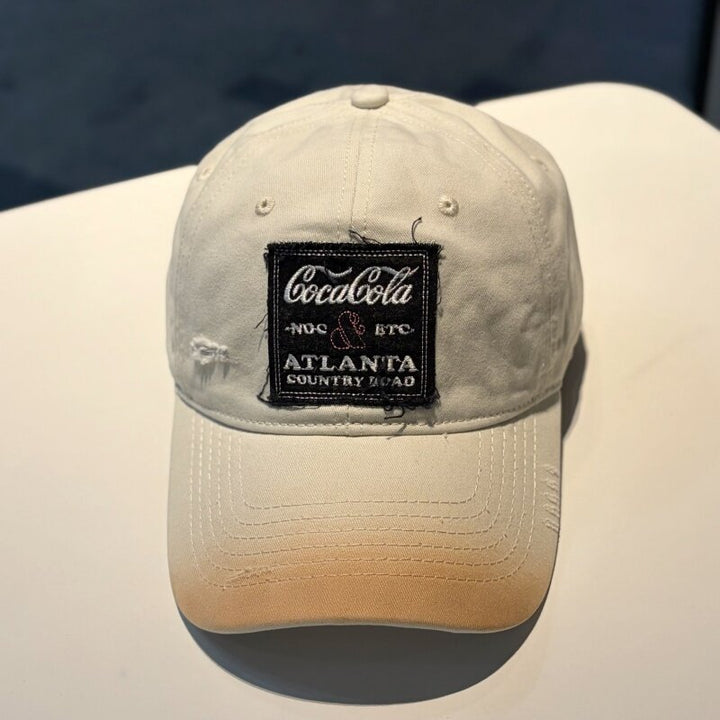 Unisex Vintage-Inspired Distressed Cap Stornfield