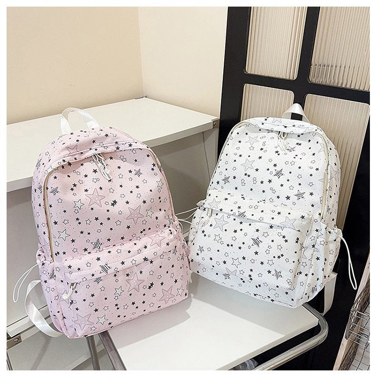 Backpack with Sparkling Star Motif and Charming Pendant Stornfield