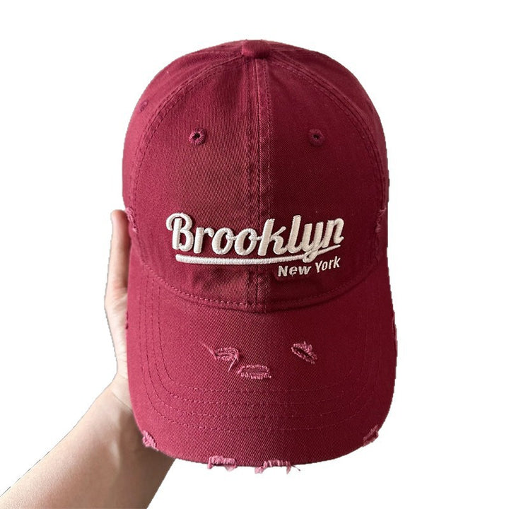 Men's Distressed Brooklyn Baseball Cap Stornfield