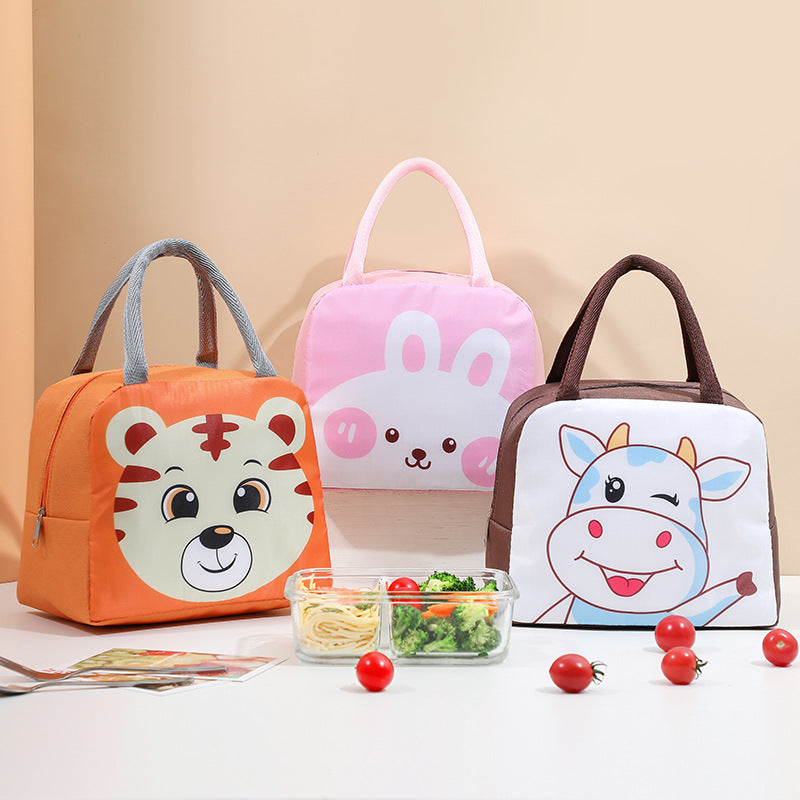 Cute Rabbit Design Insulated Lunch Bag