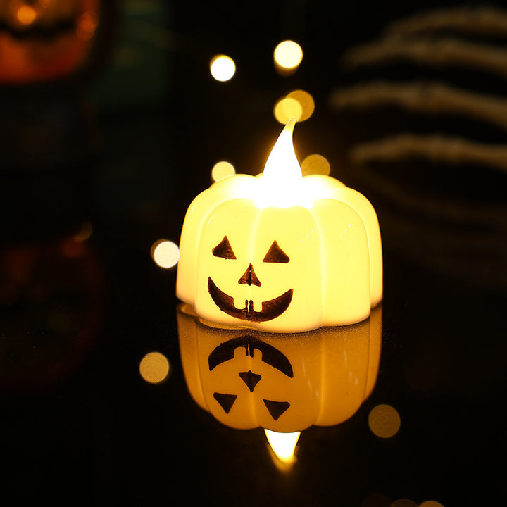 Creative tealight decoration in pumpkin design Stornfield