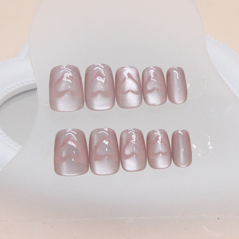 Heart-Embellished Gradient Nail Art Kit Stornfield