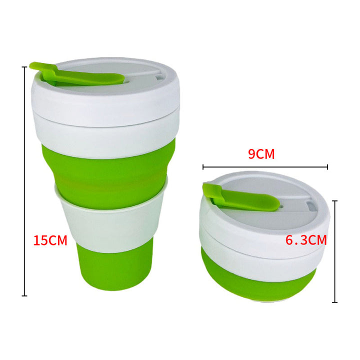 Women Foldable Coffee Cup with Lid Stornfield