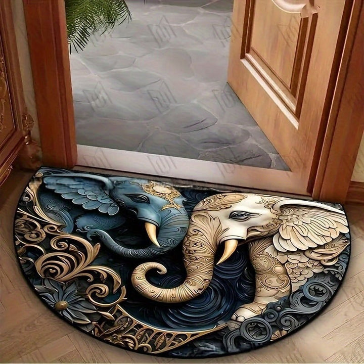 Artistic Round Area Rug Stornfield