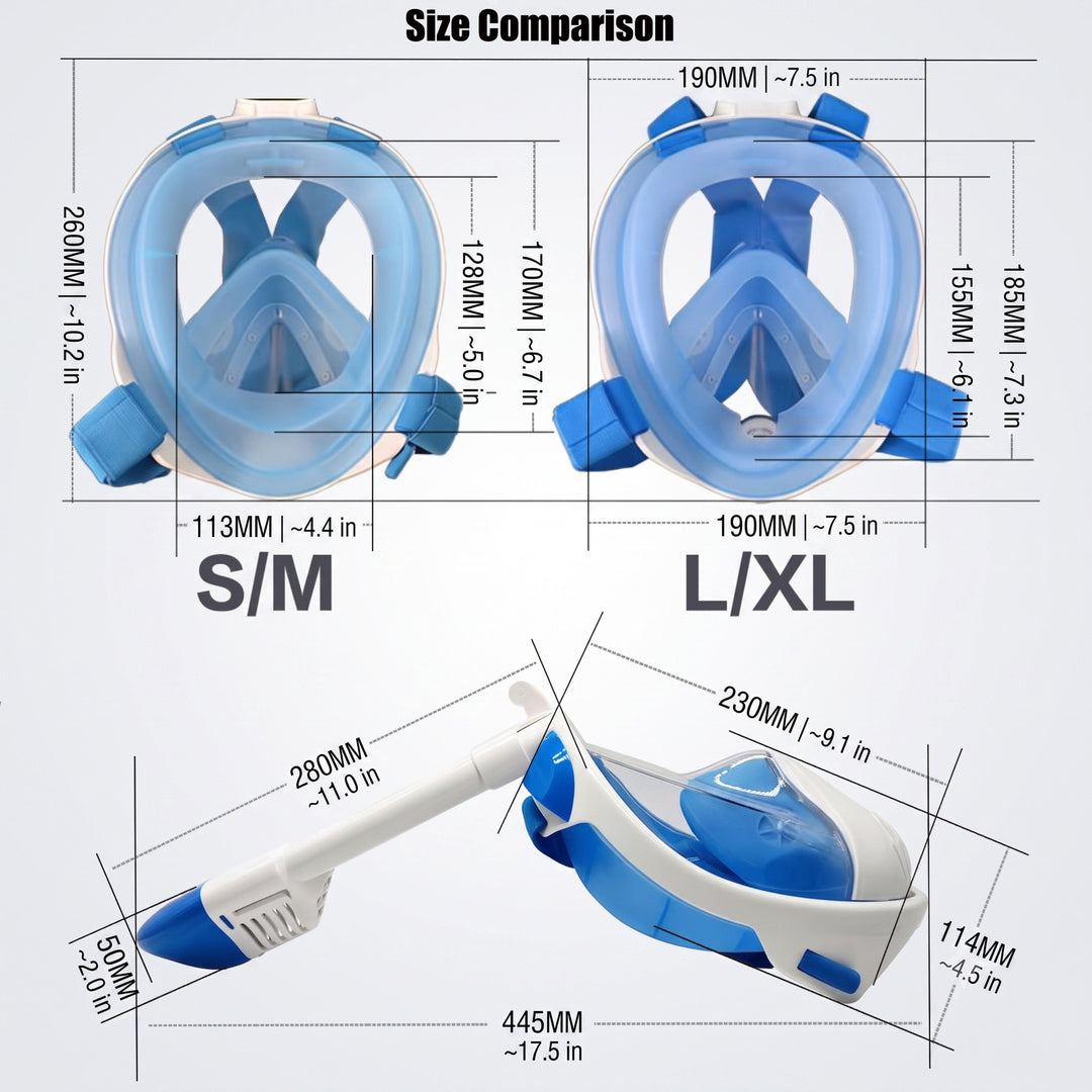 Full Face Snorkel Mask Stornfield