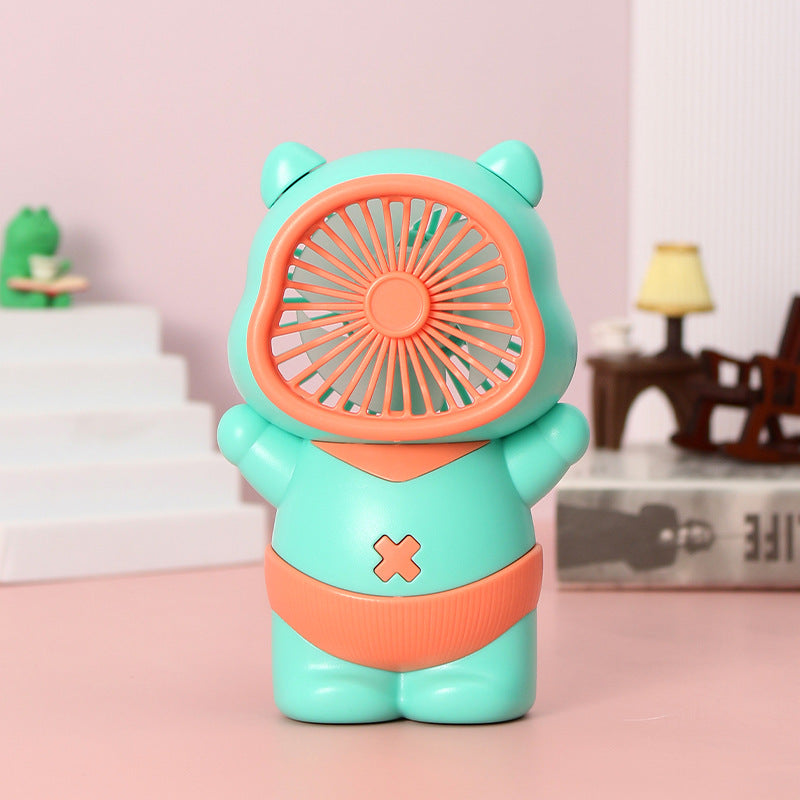 Women portable mini fan in bear design Stornfield