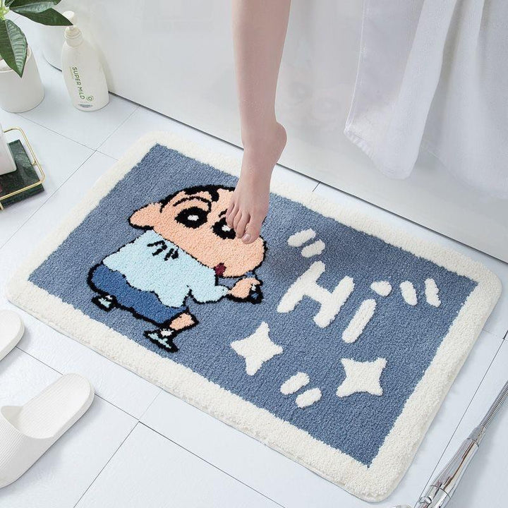Cartoon Character Bathroom Rug for Home