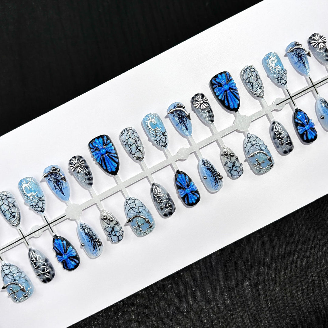 Artistic Gel Press-On Nail Set