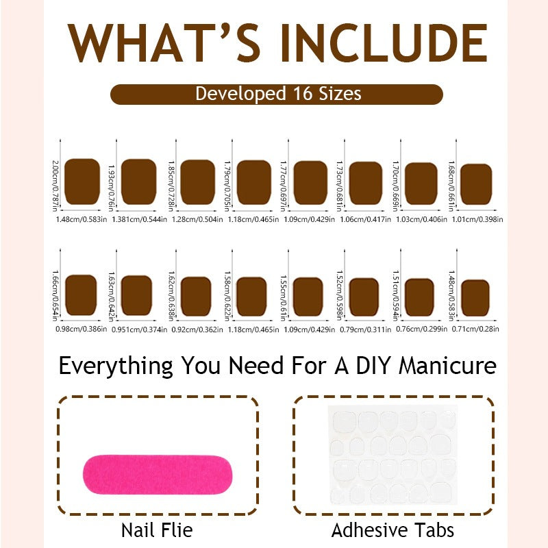 Acrylic nail set with elegant French tips and nourishing accessories Stornfield