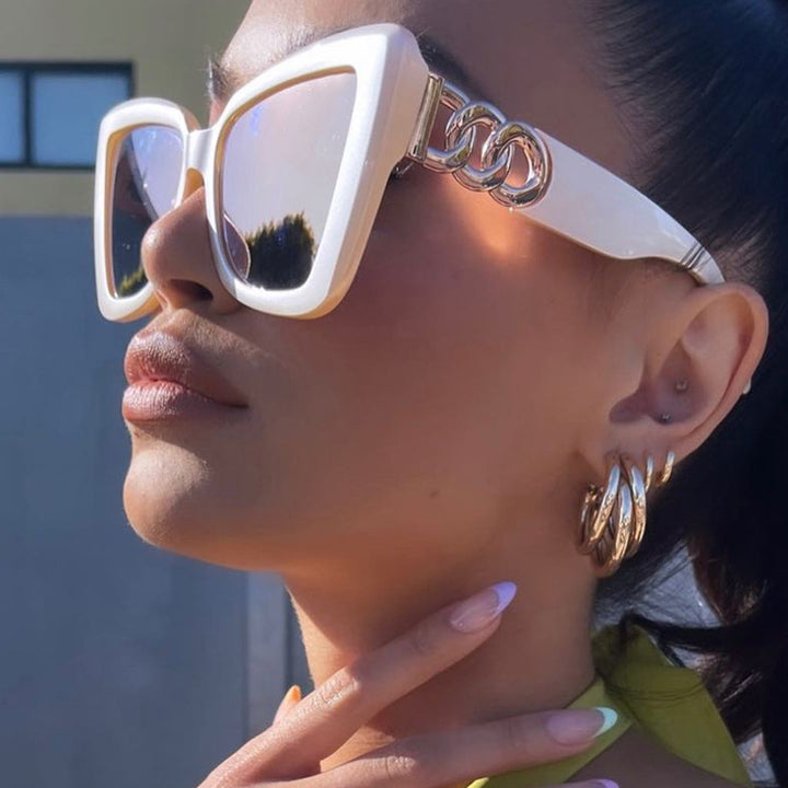 Women's trendy cat-eye sunglasses with sophisticated pattern Stornfield