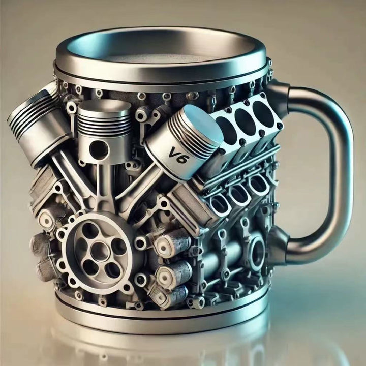 Beer mug in engine design Stornfield
