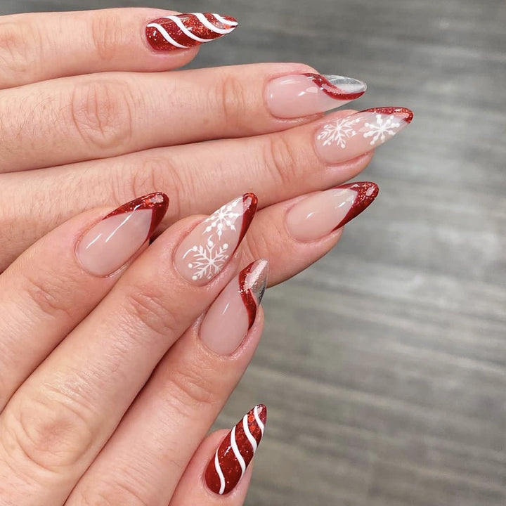 Festive Holiday Themed Nail Art Stornfield