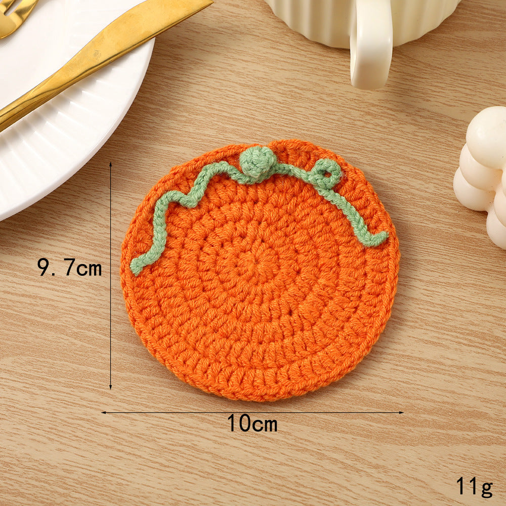 Decorative Crochet Lemon Coaster Stornfield
