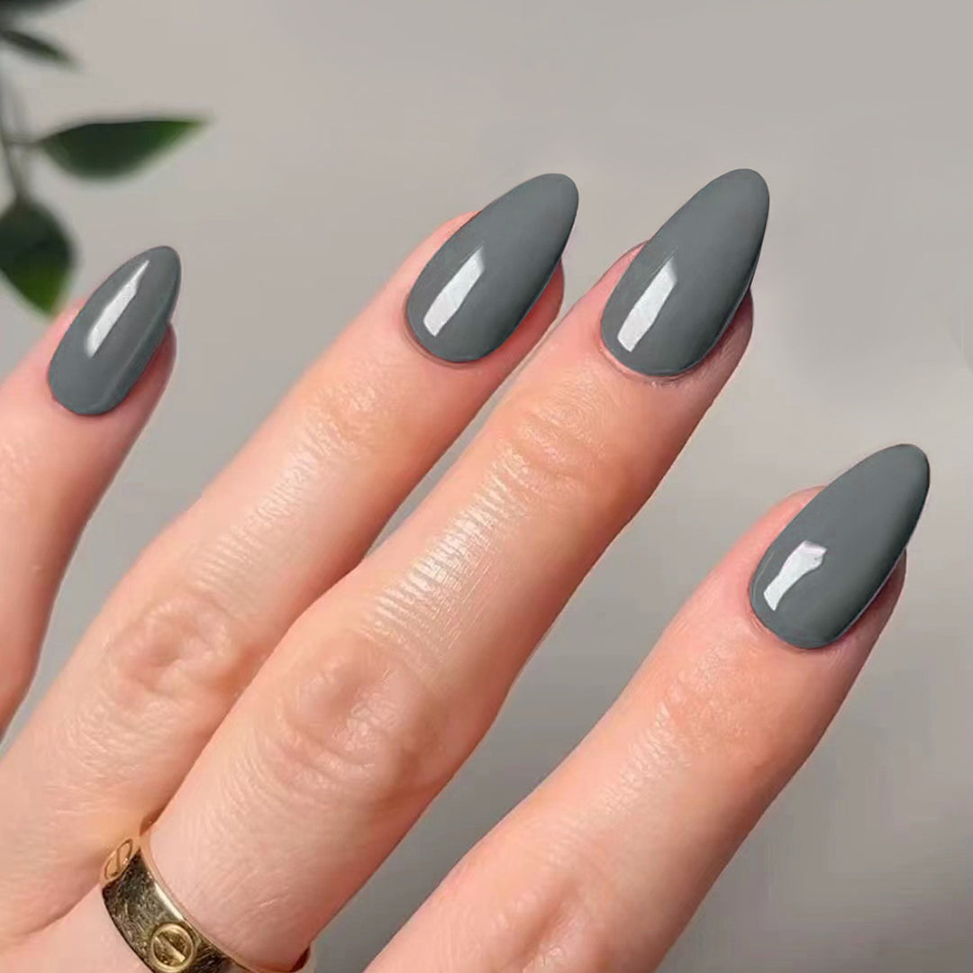 Artistic stiletto nails with elegant high-gloss finish Stornfield