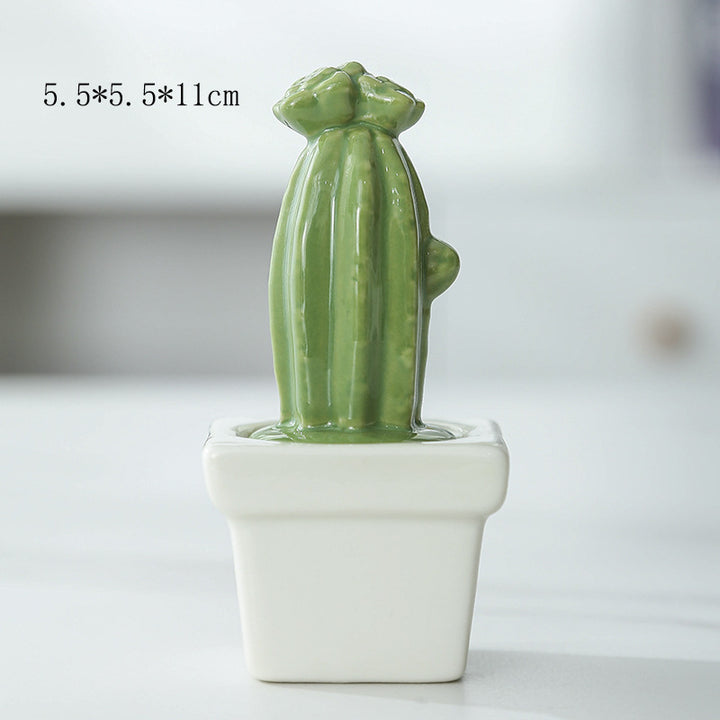 Decorative Ceramic Cactus Planter Stornfeild