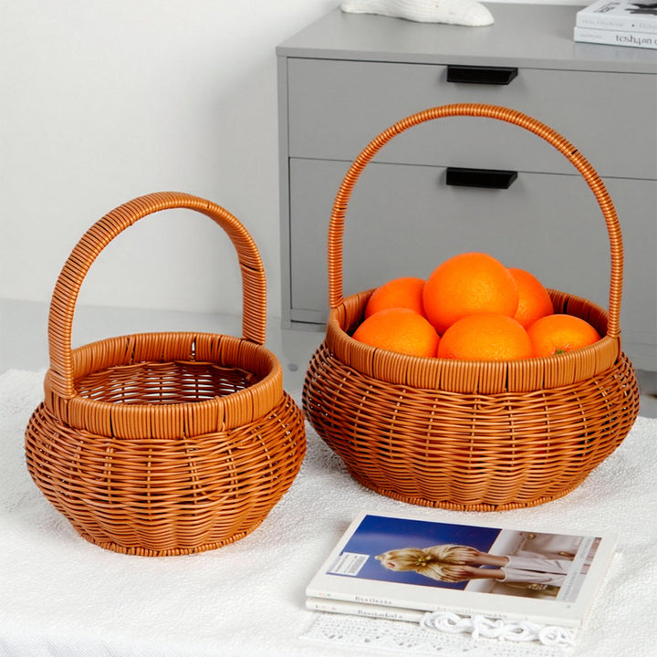 Handcrafted Woven Picnic Basket Stornfield