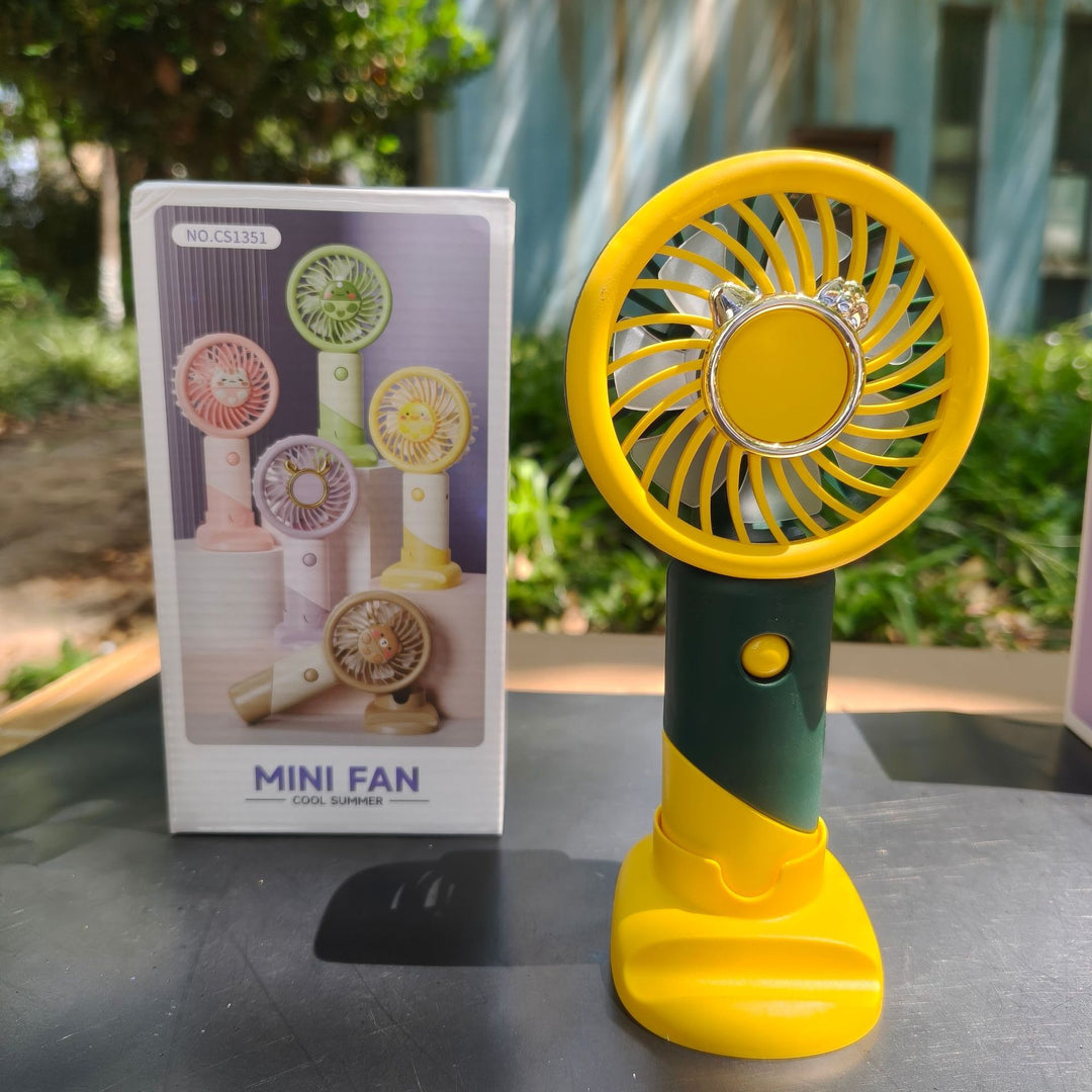Unisex Portable Mini Fan with Rechargeable Battery Stornfield