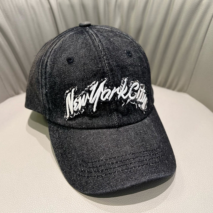 Women's Distressed Denim Cap Stornfield