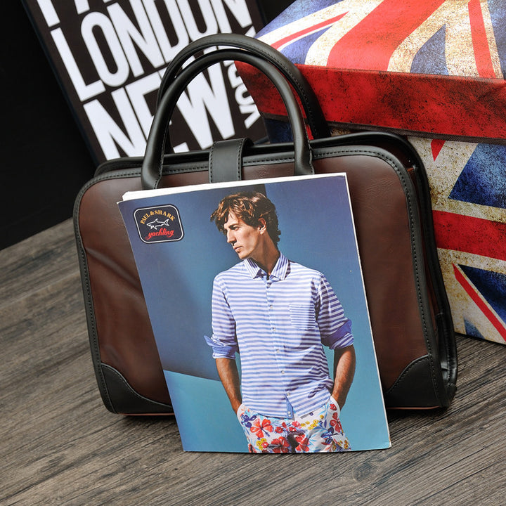 Elegant Laptop Briefcase with Versatile Compartments Stornfield