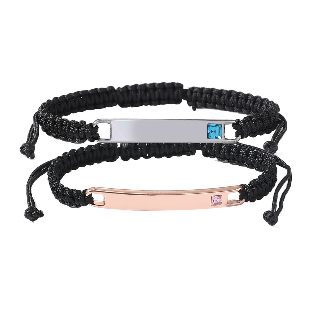 Stornfield | Personalized Magnetic Heart Love Bracelet Set