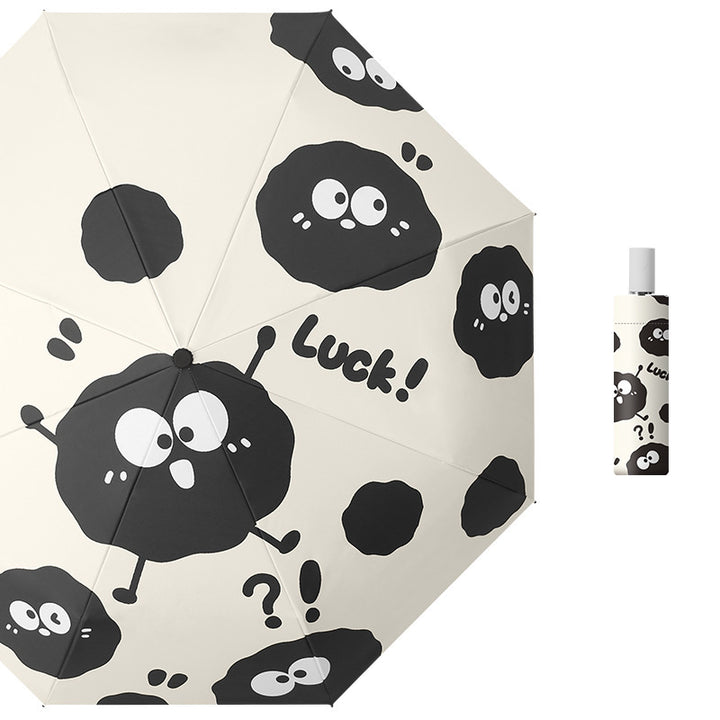 Ladies Foldable Umbrella with Humorous Design Stornfield