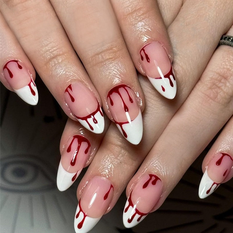 Artificial Nail Set with Elegant Drop Designs Stornfield