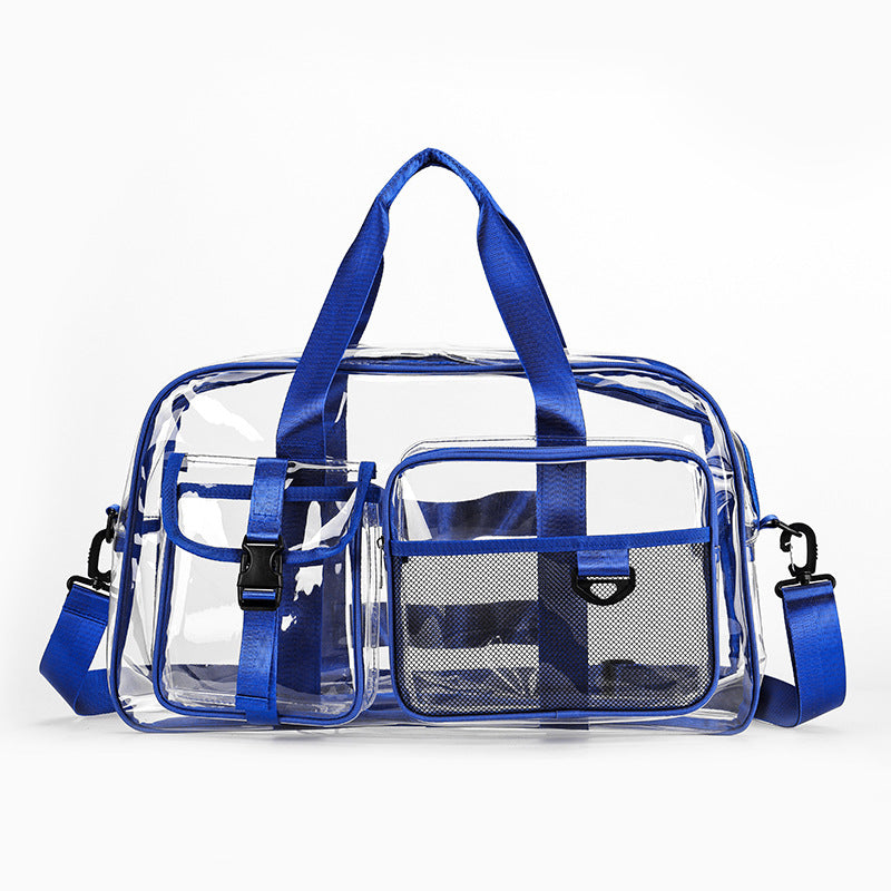 Transparent sports bag with multifunctional compartments Stornfield