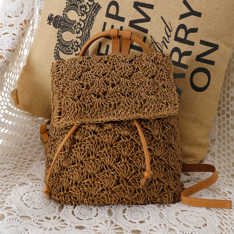 Handcrafted backpack bag made of fine natural material Stornfield
