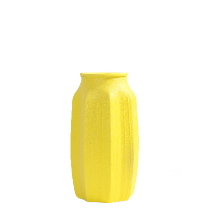 Textured Ceramic Floral Vase Stornfeild