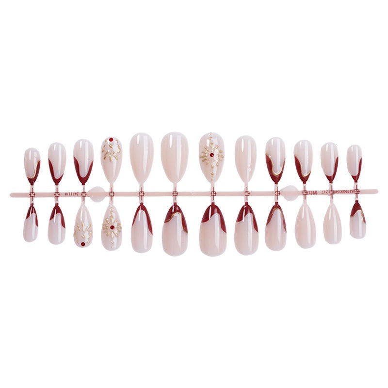 Artificial nail set with elegant decorations Stornfield