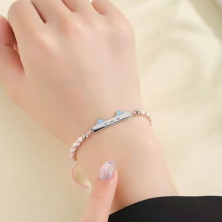 Cute Cat-Themed Charm Bracelet Stornfield