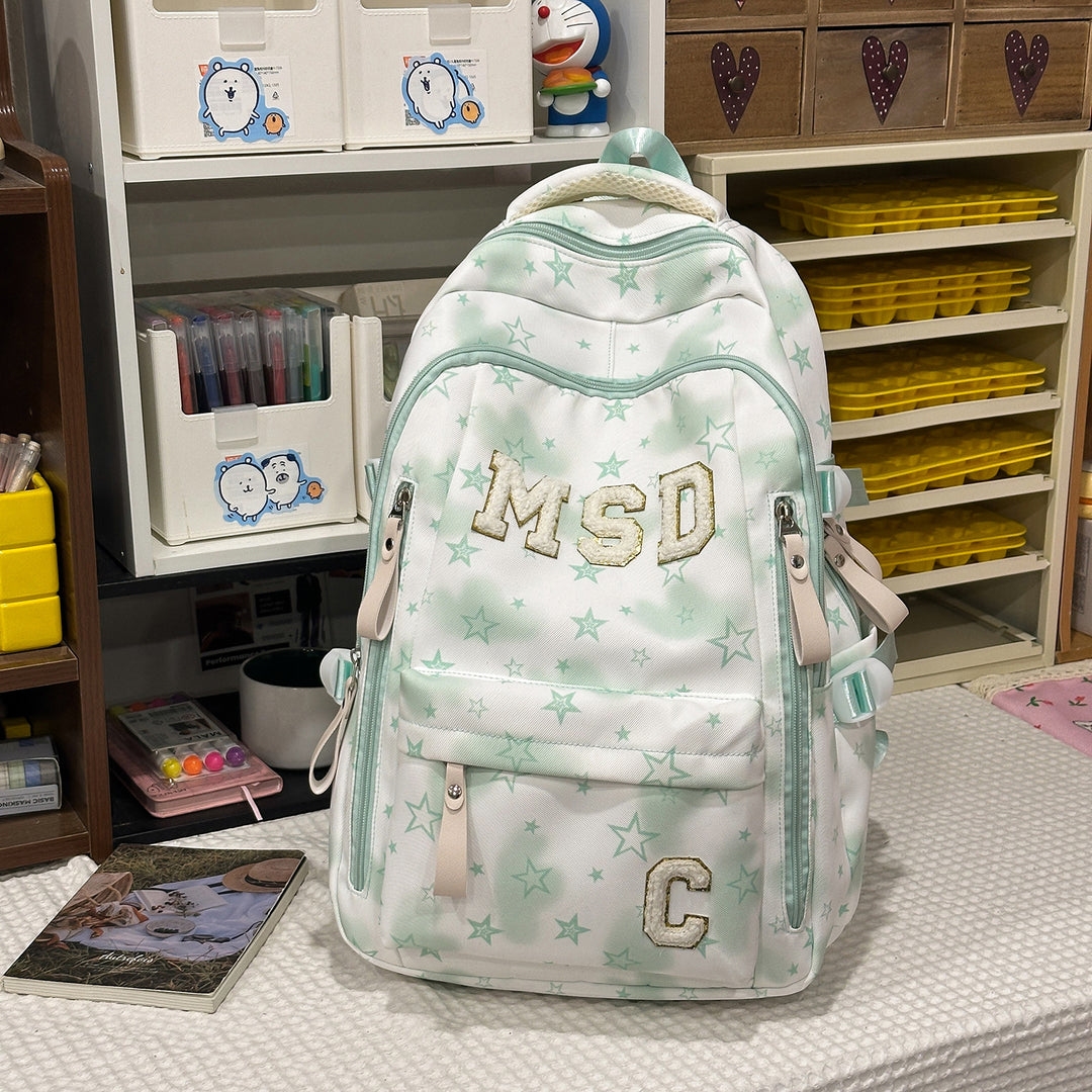 Stylish Graphic Print School Backpack Stornfield