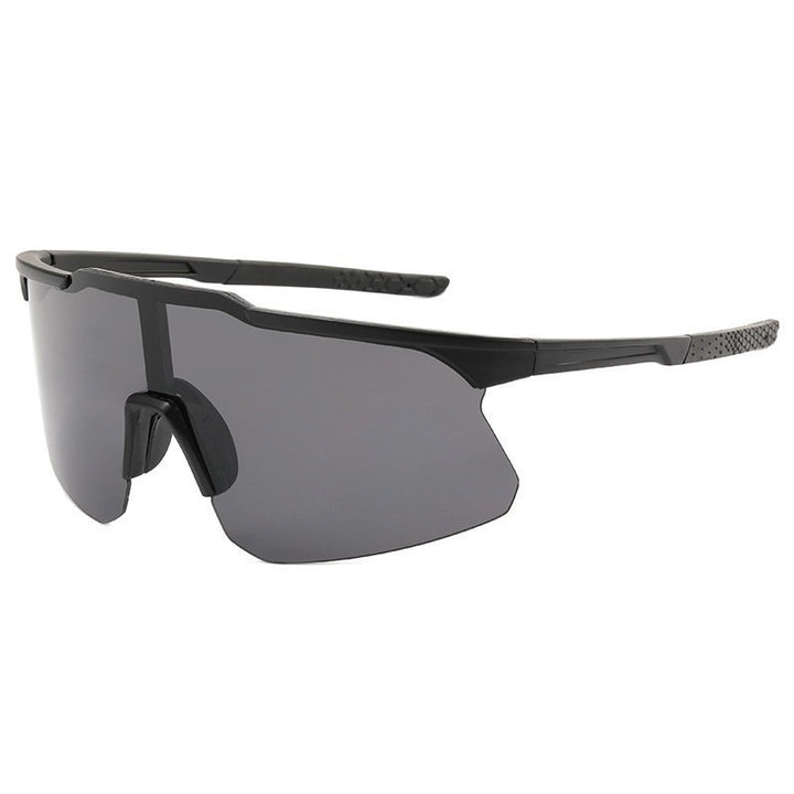 Unisex nan sporty performance sunglasses half rimless with polarized lenses and non-slip nose pad Stornfield