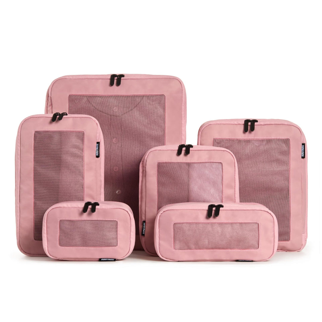 Unisex Storage Bags Set with Transparent Compartments Stornfield