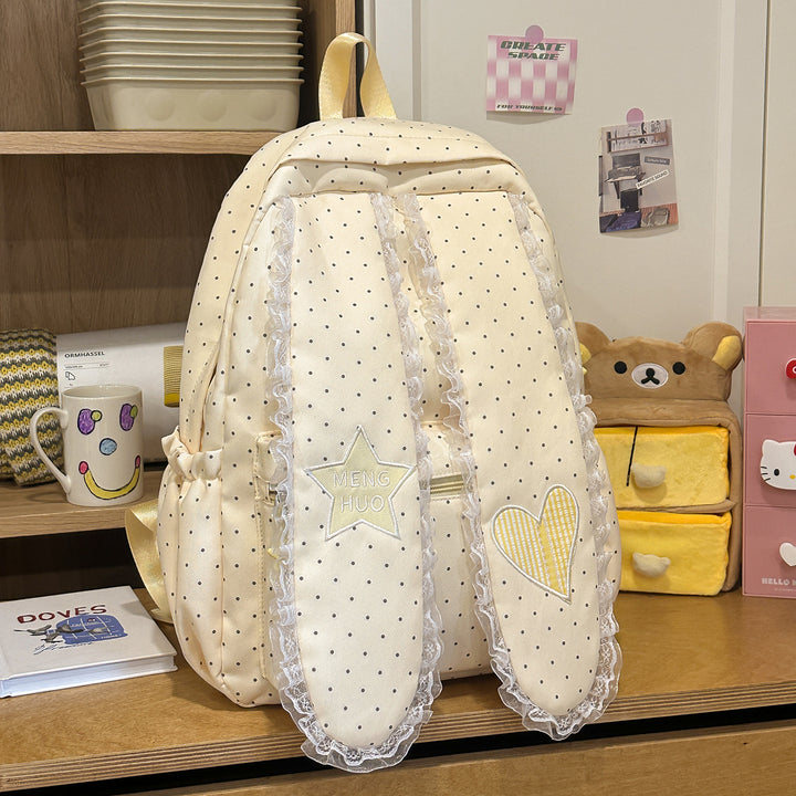 Playful Decorative Patchwork Backpack Stornfield