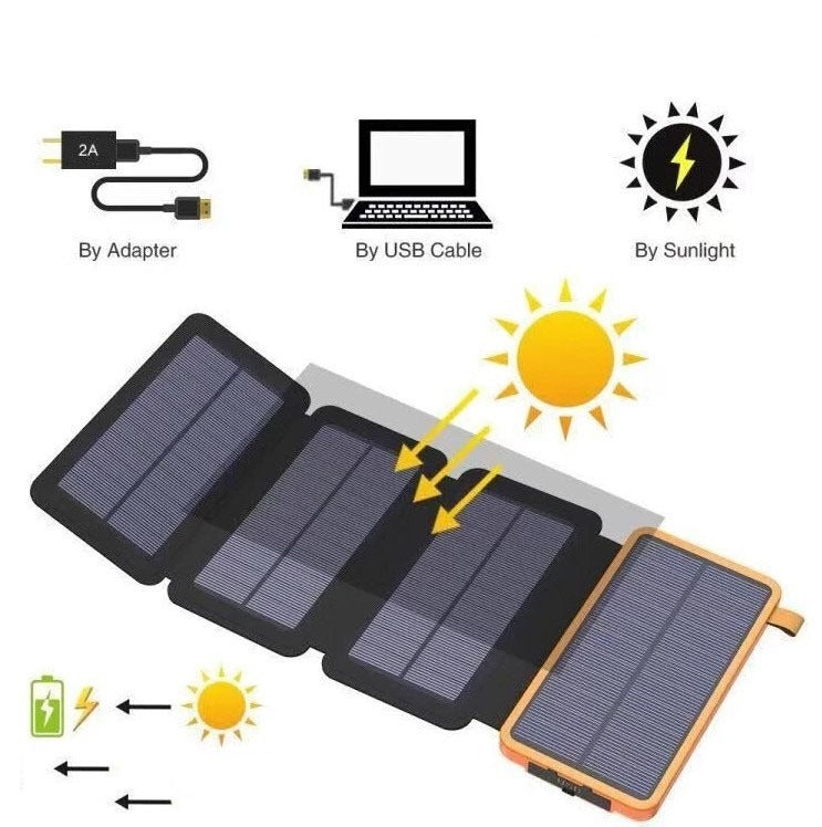 Solar Charger with Foldable Design by Stornfield