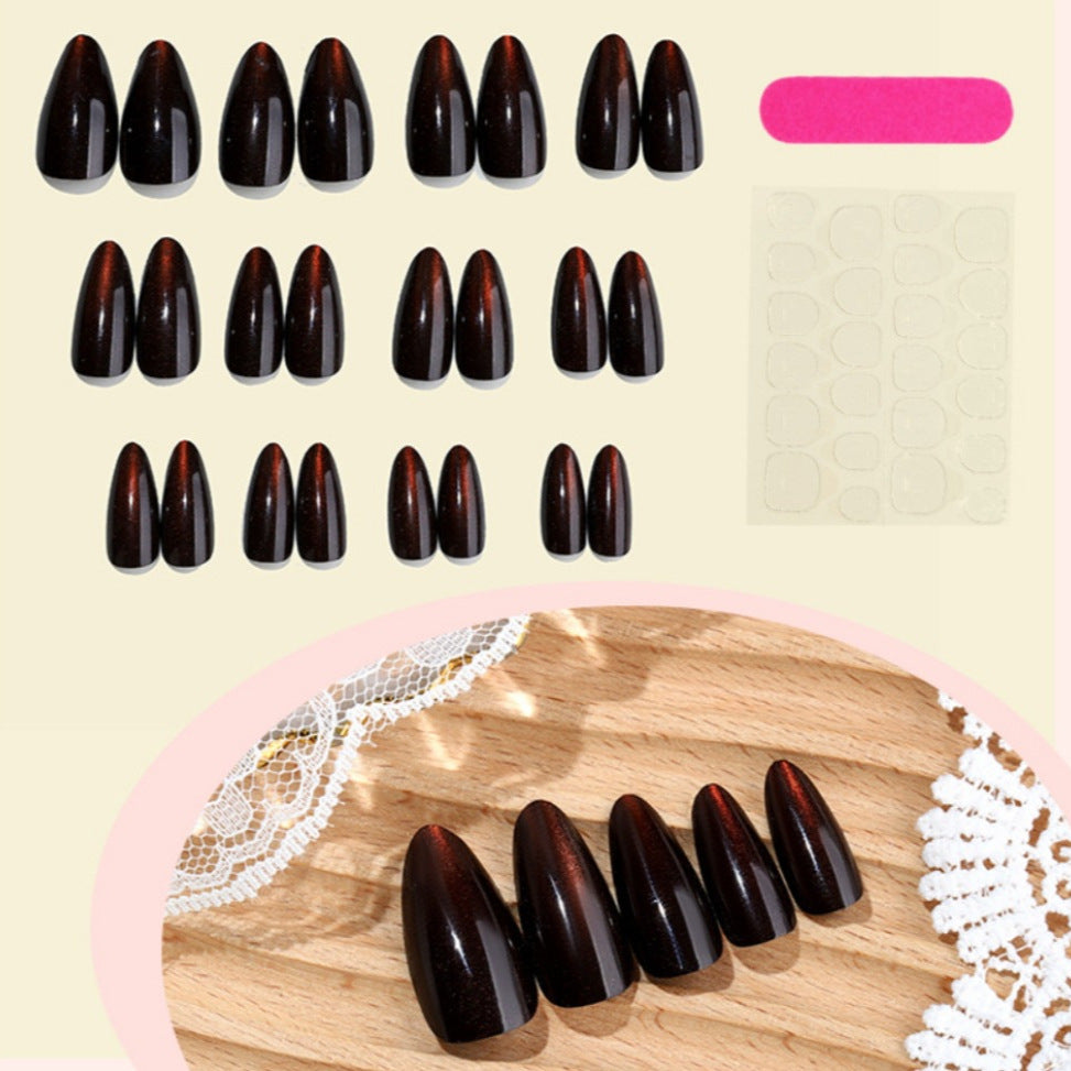 Artificial nails in modern glamour look Stornfield