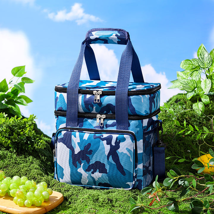 Insulated Camo Lunch Cooler Bag Stornfield