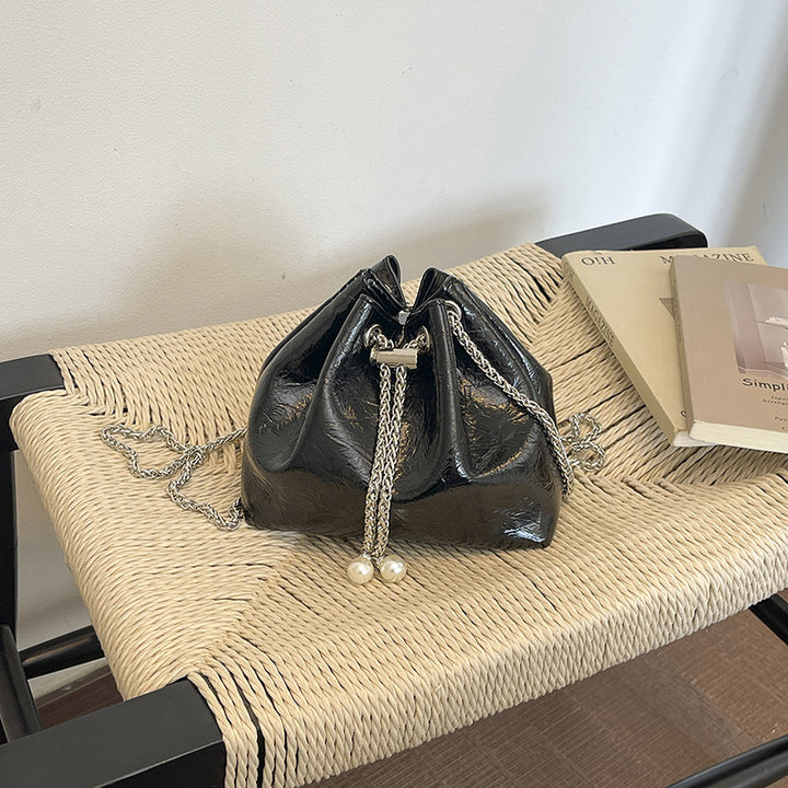 Drawstring Bucket Handbag