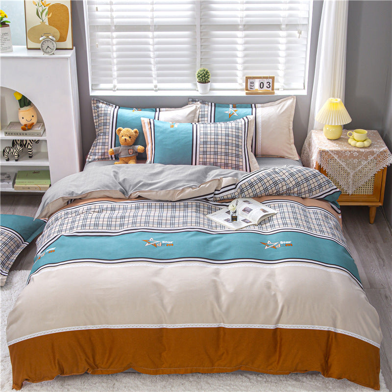 Floral Pattern Decorative Bedding Set