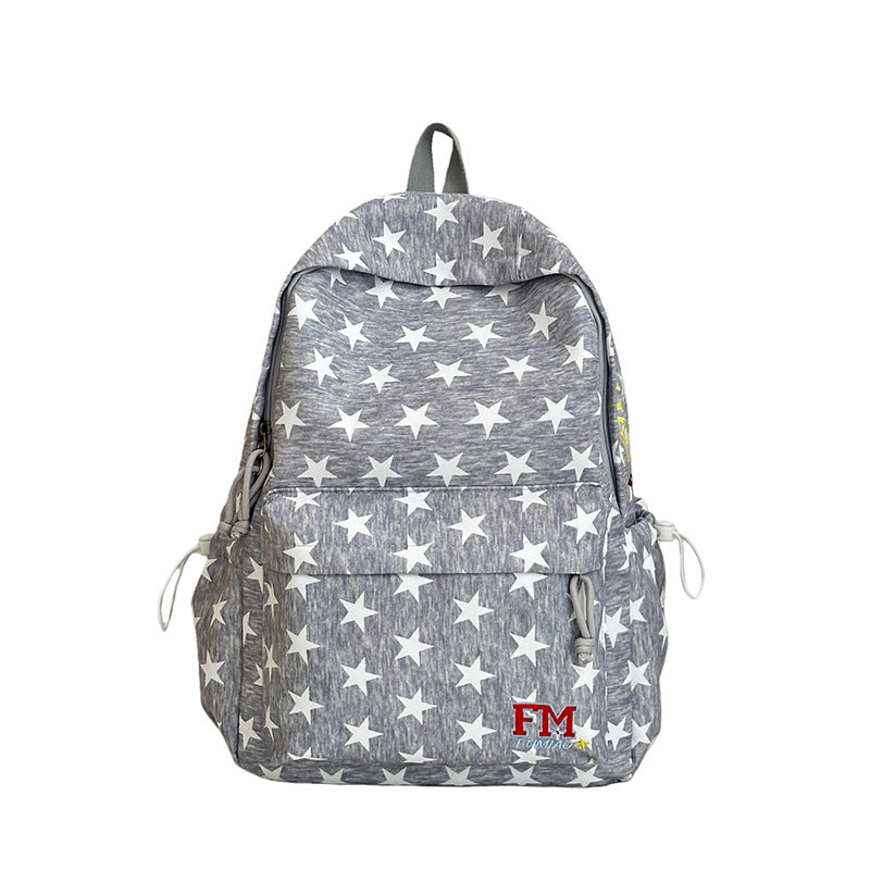 Fun Star-Patterned Casual Backpack Stornfield