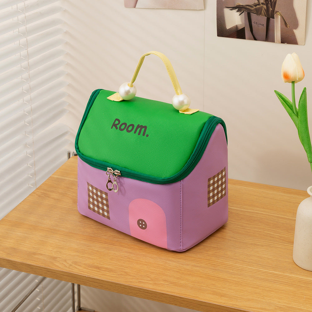 Kids Playful House-Shaped Lunch Tote Stornfield