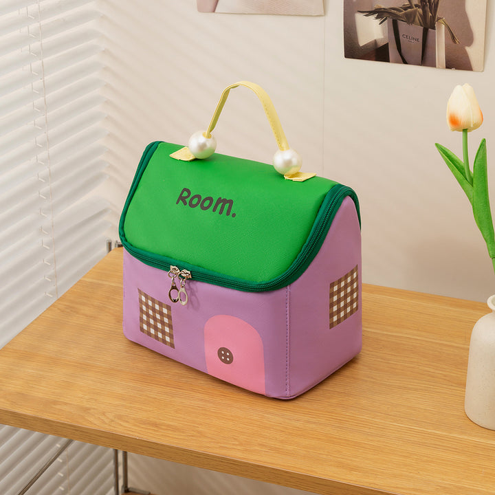 Kids Playful House-Shaped Lunch Tote Stornfield