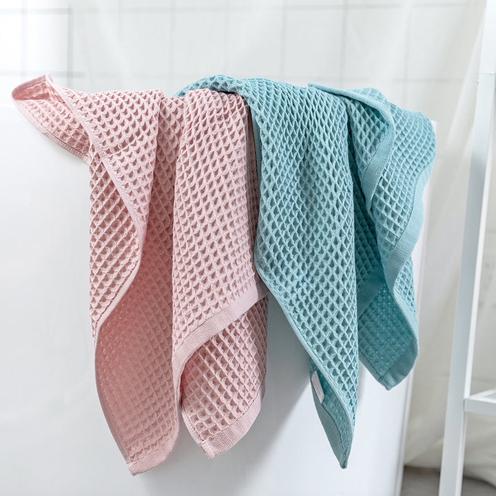 Women Waffle Fabric Bath Towel Stornfield