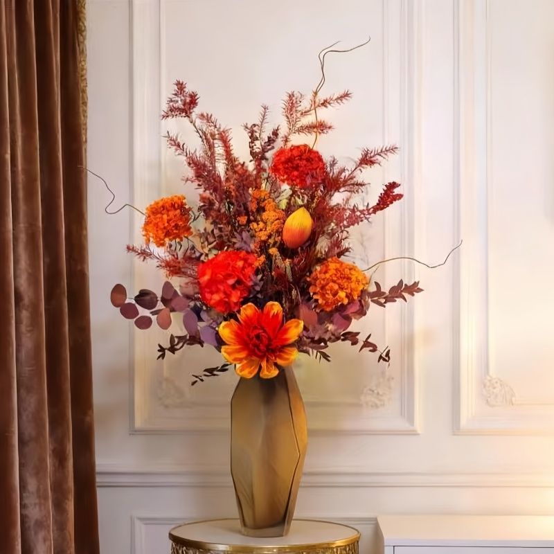 Exquisite Dried Floral Centerpiece