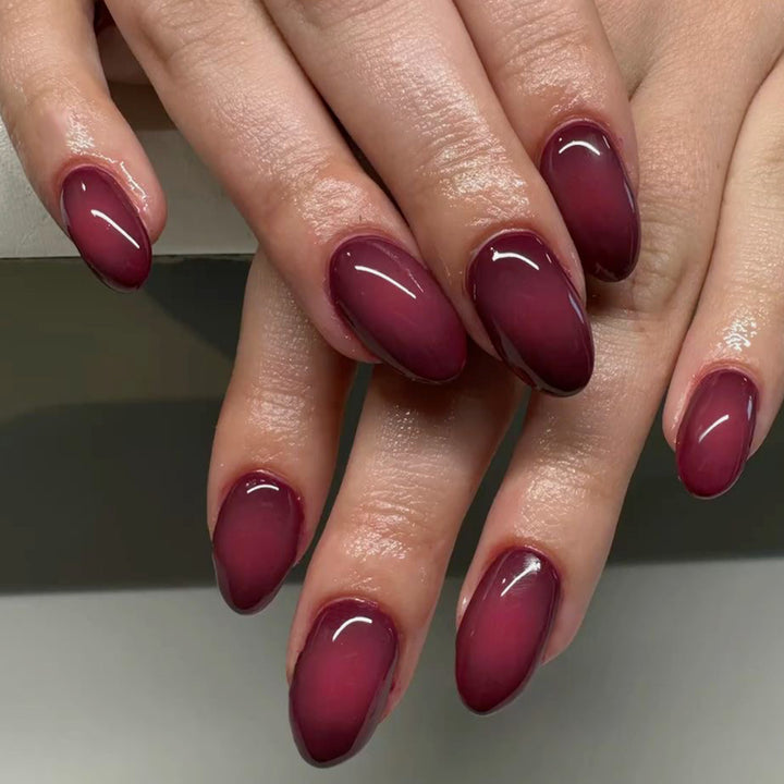 Elegant Stiletto Nails with Gentle Gradient Stornfield