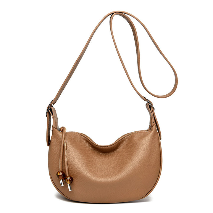 Casual Textured Leather Sling Bag Stornfield