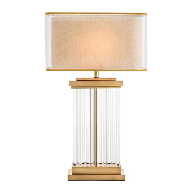 Elegant Crystal Table Lamp