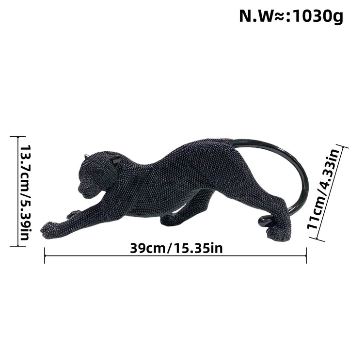 Elegant decorative figure of a panther Stornfield